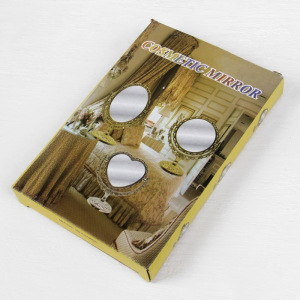 Зеркало настольное «Ажур», двустороннее, с увеличением, зеркальная поверхность — 8,8 × 12,2 см, цвет чёрный Зеркало настольное «Ажур», двустороннее, с увеличением, зеркальная поверхность — 8,8 × 12,2 см, цвет чёрный