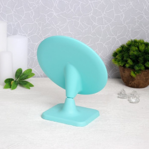 Зеркало настольное, d зеркальной поверхности 16,5 см, МИКС Зеркало настольное, d зеркальной поверхности 16,5 см, МИКС