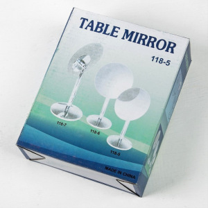 Зеркало настольное «Mirror», зеркальная поверхность 10,5 × 15 см, цвет серебряный Зеркало настольное «Mirror», зеркальная поверхность 10,5 × 15 см, цвет серебряный