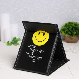 Зеркало настольное, зеркальная поверхность 12,5 × 18,5 см, цвет МИКС Зеркало настольное, зеркальная поверхность 12,5 × 18,5 см, цвет МИКС