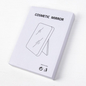 Зеркало настольное, зеркальная поверхность 12,7 × 17,7 см, МИКС Зеркало настольное, зеркальная поверхность 12,7 × 17,7 см, МИКС