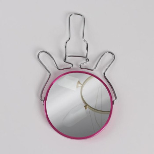 Зеркало складное-подвесное, двустороннее, с увеличением, d зеркальной поверхности 9 см, цвет МИКС Зеркало складное-подвесное, двустороннее, с увеличением, d зеркальной поверхности 9 см, цвет МИКС