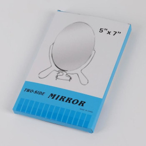 Зеркало складное-подвесное, двустороннее, с увеличением, зеркальная поверхность 11,5 × 16 см, МИКС Зеркало складное-подвесное, двустороннее, с увеличением, зеркальная поверхность 11,5 × 16 см, МИКС