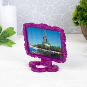 Зеркало складное-подвесное, зеркальная поверхность 8,5 × 6 см, МИКС Зеркало складное-подвесное, зеркальная поверхность 8,5 × 6 см, МИКС