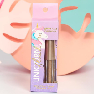 Жидкие глиттерные тени Unicorn Fluid, оттенок №1, бронзовый, 3 мл Жидкие глиттерные тени Unicorn Fluid, оттенок №1, бронзовый, 3 мл