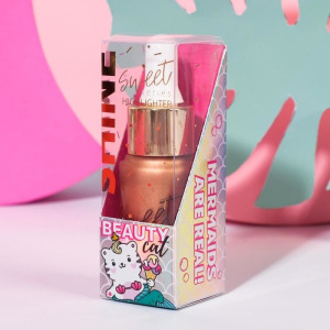 Жидкий хайлайтер для лица и тела Beauty bomb, оттенок №2, карамельные мечты, 20 мл Жидкий хайлайтер для лица и тела Beauty bomb, оттенок №2, карамельные мечты, 20 мл