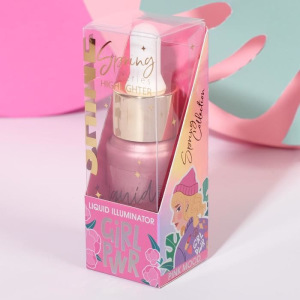 Жидкий хайлайтер для лица и тела GRL PWR, оттенок №1, розовое настроение, 20 мл Жидкий хайлайтер для лица и тела GRL PWR, оттенок №1, розовое настроение, 20 мл