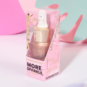 Жидкий хайлайтер для лица и тела More sparkle, оттенок №2, карамельные мечты, 20 мл Жидкий хайлайтер для лица и тела More sparkle, оттенок №2, карамельные мечты, 20 мл