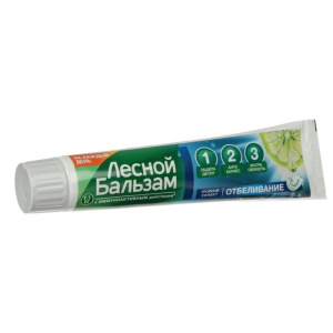 Зубная паста «Лесной бальзам», с соком лимона отбеливающая, 130 г Зубная паста «Лесной бальзам», с соком лимона отбеливающая, 130 г