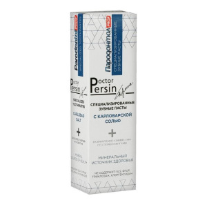 Зубная паста Пародонтол Prof Доктор Персин с карловарской солью, 97 г Зубная паста Пародонтол Prof Доктор Персин с карловарской солью, 97 г