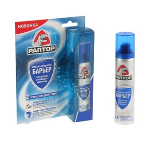 Аэрозоль-концентрат "Раптор барьер" от ползающих насекомых, 80 мл Аэрозоль-концентрат "Раптор барьер" от ползающих насекомых, 80 мл