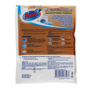 Almaz Хозяйственное Мыло-Порошок для автоматической и ручной стирки, 300 мл Almaz Хозяйственное Мыло-Порошок для автоматической и ручной стирки, 300 мл