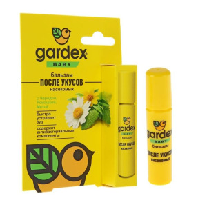 Бальзам после укусов насекомых "Gardex Baby", 7 мл Бальзам после укусов насекомых "Gardex Baby", 7 мл