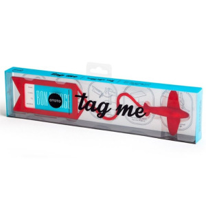 Бирка для багажа Tag me, красная Бирка для багажа Tag me, красная