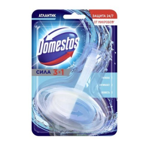 Блок гигиенический для унитаза Domestos «Атлантик», 40 г Блок гигиенический для унитаза Domestos «Атлантик», 40 г