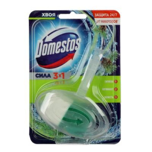 Блок гигиенический Domestos "Хвоя", 40 г Блок гигиенический Domestos "Хвоя", 40 г