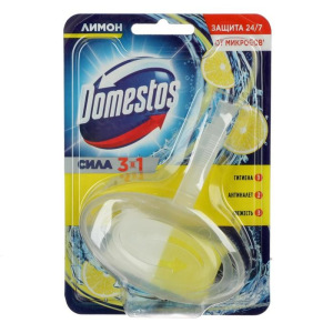 Блок гигиенический Domestos "Лимон", 40 г Блок гигиенический Domestos "Лимон", 40 г