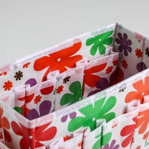 Бокс для мелочей «Цветочки», 15 карманов, 23,5×12×13 см Бокс для мелочей «Цветочки», 15 карманов, 23,5×12×13 см