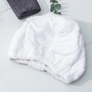 Чалма для сауны/душа в косметичке махровая, хлопок, цвет белый Чалма для сауны/душа в косметичке махровая, хлопок, цвет белый