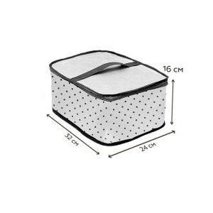 Чехол для обуви Eco White, 32х24х16 см Чехол для обуви Eco White, 32х24х16 см
