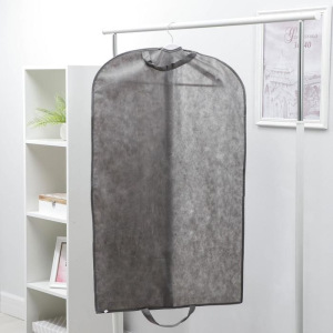 Чехол для одежды 60×100 см, спанбонд, цвет серый Чехол для одежды 60×100 см, спанбонд, цвет серый