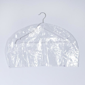Чехол для одежды 60×30 см, прозрачный Чехол для одежды 60×30 см, прозрачный