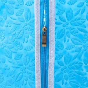 Чехол для одежды Доляна «Фло», 45×70 см, цвет синий Чехол для одежды Доляна «Фло», 45×70 см, цвет синий