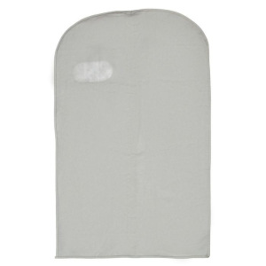 Чехол для одежды с окном, 60×100 см, спанбонд, цвет серый Чехол для одежды с окном, 60×100 см, спанбонд, цвет серый