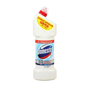 Чистящее средство для унитаза Domestos «Ультра белый», 1,5 л Чистящее средство для унитаза Domestos «Ультра белый», 1,5 л