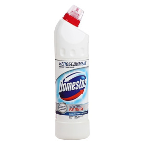 Чистящее средство для унитаза Domestos «Ультра белый», 750 мл. Чистящее средство для унитаза Domestos «Ультра белый», 750 мл.