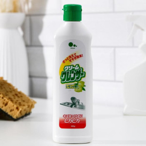 Чистящий крем Mitsuei с ароматом лимона, очищение без царапин, 400 г Чистящий крем Mitsuei с ароматом лимона, очищение без царапин, 400 г