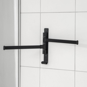 Держатель для полотенец «Лофт», 2 спицы, цвет чёрный Держатель для полотенец «Лофт», 2 спицы, цвет чёрный