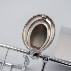 Держатель для туалетной бумаги Accoona A11105-1, отсек под дезодорант, цвет хром Держатель для туалетной бумаги Accoona A11105-1, отсек под дезодорант, цвет хром