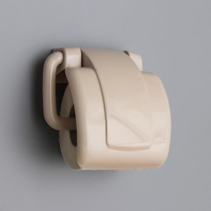 Держатель для туалетной бумаги, цвет бежевый Держатель для туалетной бумаги, цвет бежевый