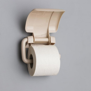 Держатель для туалетной бумаги, цвет бежевый Держатель для туалетной бумаги, цвет бежевый