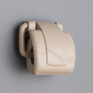 Держатель для туалетной бумаги, цвет бежевый Держатель для туалетной бумаги, цвет бежевый