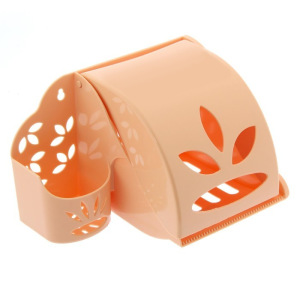 Держатель для туалетной бумаги и освежителя воздуха, цвет МИКС Держатель для туалетной бумаги и освежителя воздуха, цвет МИКС