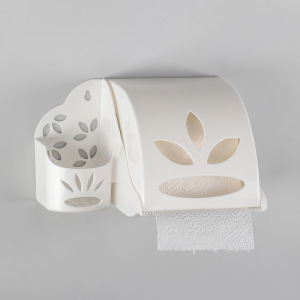 Держатель для туалетной бумаги и освежителя воздуха, цвет МИКС Держатель для туалетной бумаги и освежителя воздуха, цвет МИКС