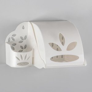 Держатель для туалетной бумаги и освежителя воздуха, цвет МИКС Держатель для туалетной бумаги и освежителя воздуха, цвет МИКС