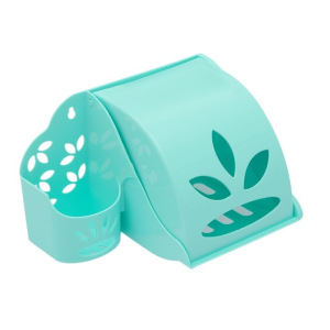 Держатель для туалетной бумаги и освежителя воздуха, цвет МИКС Держатель для туалетной бумаги и освежителя воздуха, цвет МИКС