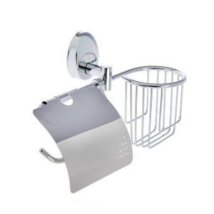 Держатель для туалетной бумаги, отсек под дезодорант "Accoona A11005-1", цвет хром Держатель для туалетной бумаги, отсек под дезодорант "Accoona A11005-1", цвет хром