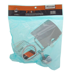 Держатель для туалетной бумаги, отсек под дезодорант "Accoona A11005-1", цвет хром Держатель для туалетной бумаги, отсек под дезодорант "Accoona A11005-1", цвет хром