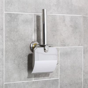 Держатель для туалетной бумаги с держателем для рулона 28,5×11,9×9 см, нержавеющая сталь Держатель для туалетной бумаги с держателем для рулона 28,5×11,9×9 см, нержавеющая сталь