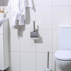 Держатель для туалетной бумаги с держателем для рулона 28,5×11,9×9 см, нержавеющая сталь Держатель для туалетной бумаги с держателем для рулона 28,5×11,9×9 см, нержавеющая сталь