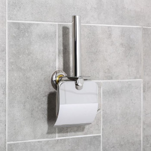 Держатель для туалетной бумаги с держателем для рулона 28,5×11,9×9 см, нержавеющая сталь Держатель для туалетной бумаги с держателем для рулона 28,5×11,9×9 см, нержавеющая сталь