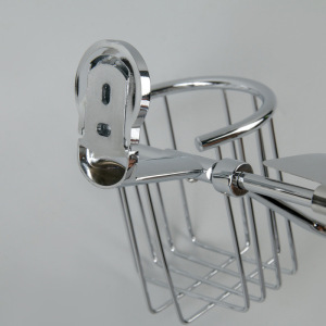 Держатель для туалетной бумаги с крышкой и дезодоранта Accoona A11805-1, цвет хром Держатель для туалетной бумаги с крышкой и дезодоранта Accoona A11805-1, цвет хром