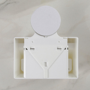 Держатель для туалетной бумаги с полкой, 18×11,5×20,3 см, цвет белый Держатель для туалетной бумаги с полкой, 18×11,5×20,3 см, цвет белый