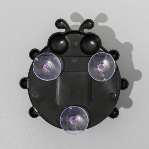 Держатель для зубных щёток детский «Божья коровка», на присосках, цвет МИКС Держатель для зубных щёток детский «Божья коровка», на присосках, цвет МИКС