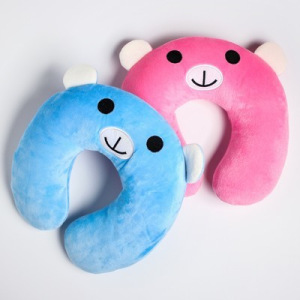 Детская подушка для путешествий «Мишутка», цвет МИКС Детская подушка для путешествий «Мишутка», цвет МИКС