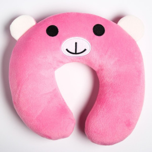 Детская подушка для путешествий «Мишутка», цвет МИКС Детская подушка для путешествий «Мишутка», цвет МИКС